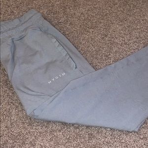 NVGTN silver mist joggers